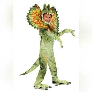 Kids Dilophosaurus Dinosaur Costume - Size M